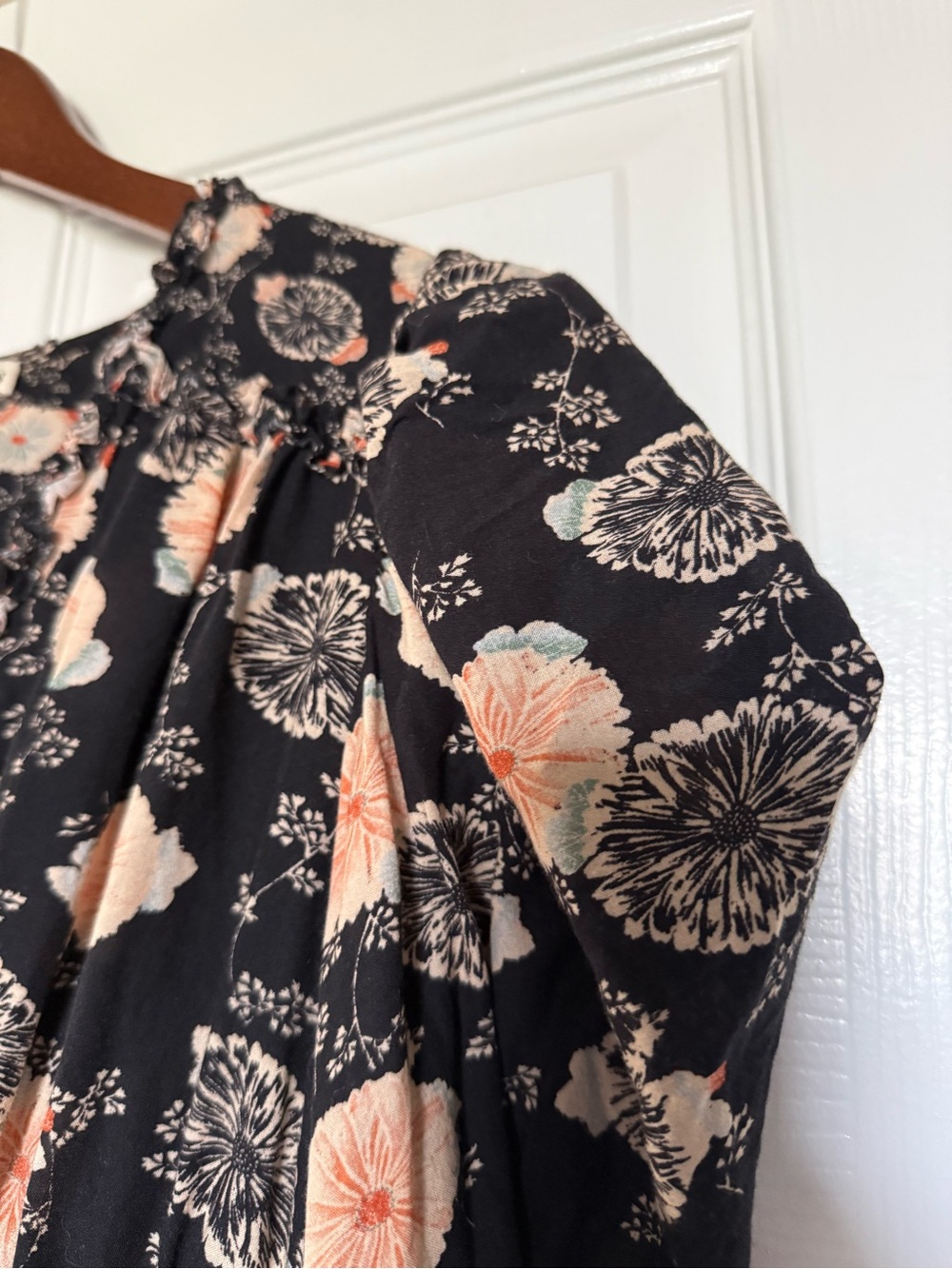 Ulla Johnson Winsor Mini Dress Noir Floral size 8 - Picture 6 of 14